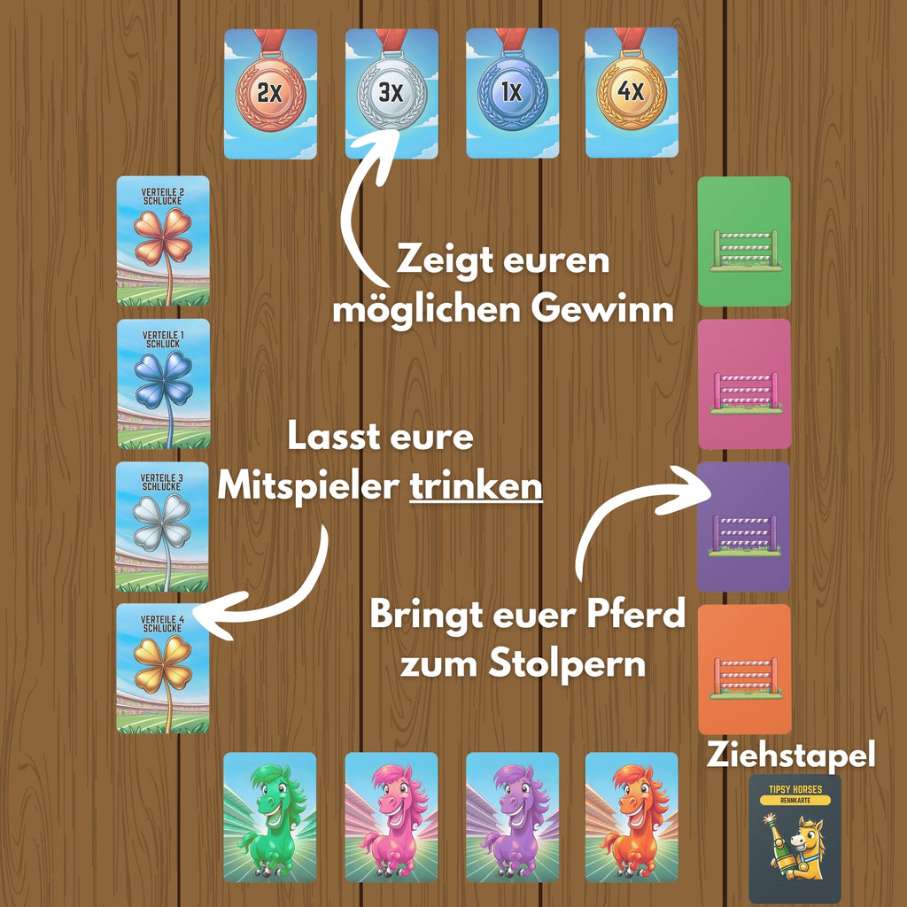 Tipsy Horses - Der Renner auf jeder Party